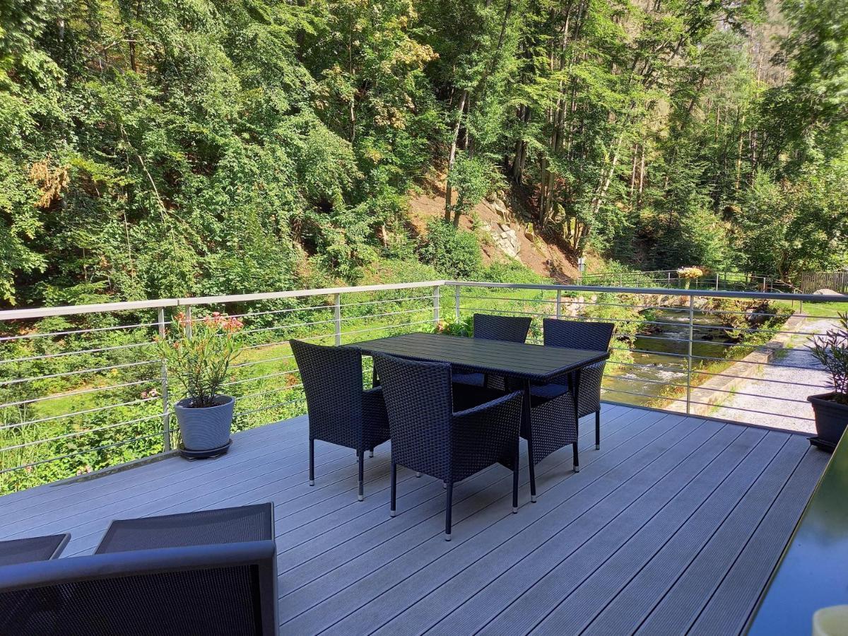 Ferienhaus Buschmuehle - Stolpen Esterno foto